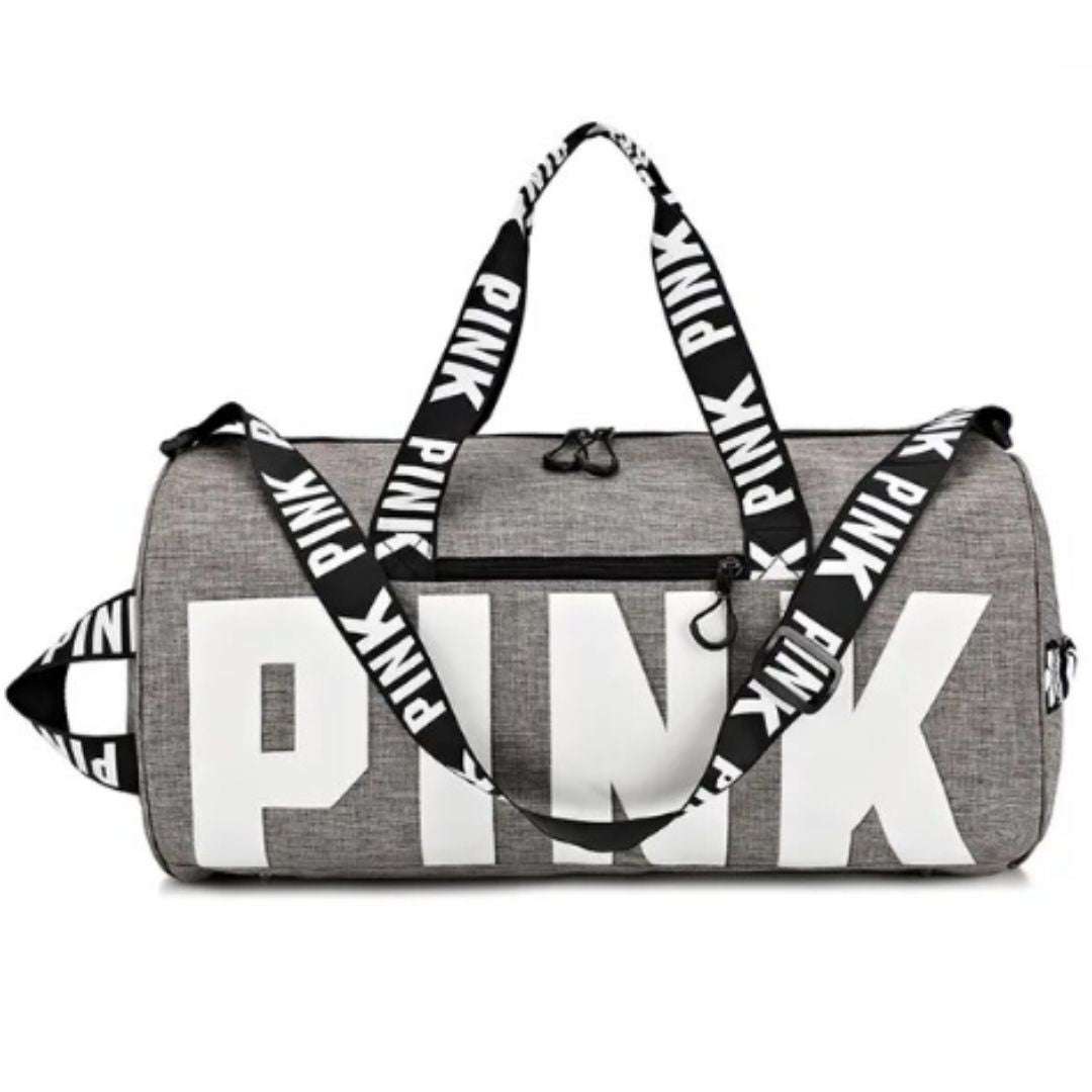 Men's and women's cross-border PINK travel sports printed shoulder bag