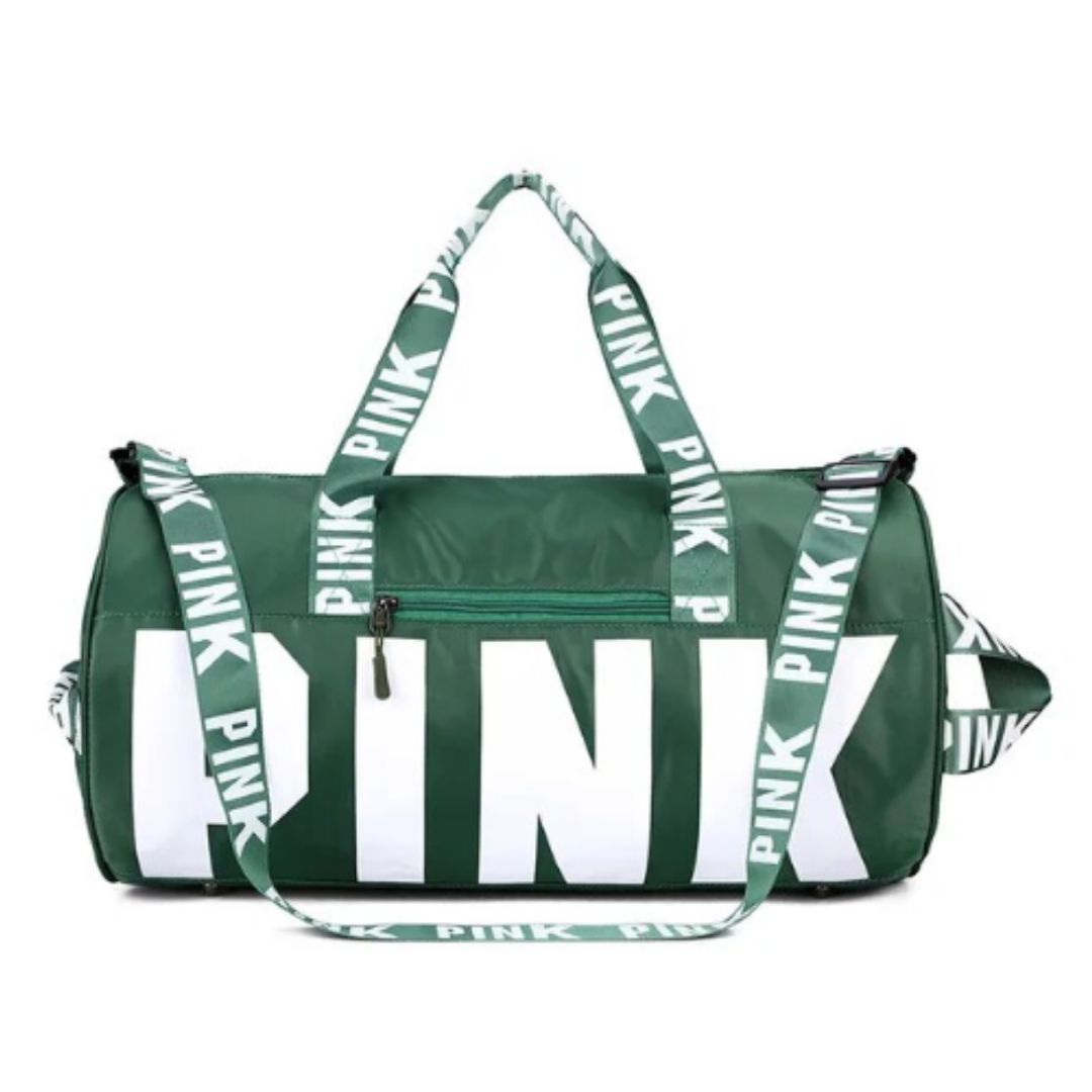Men's and women's cross-border PINK travel sports printed shoulder bag