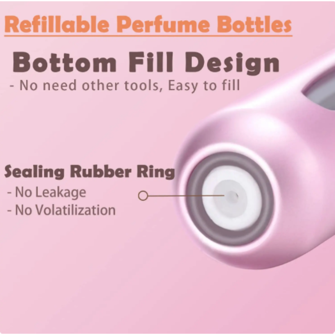 Mini Refillable Aluminium Perfume Atomizer