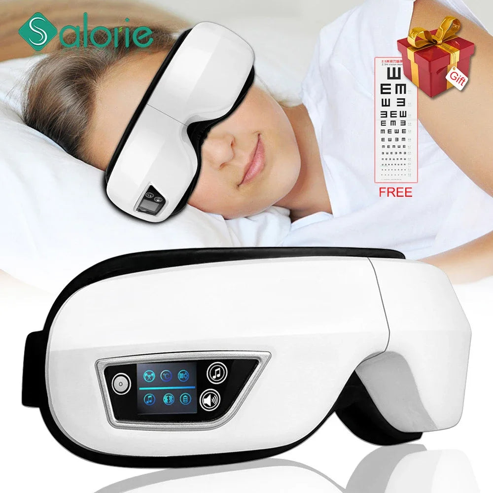 Travel Eye Massager with hot compress and Bluetooth music function