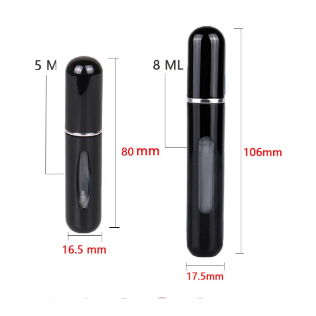 Mini Refillable Aluminium Perfume Atomizer