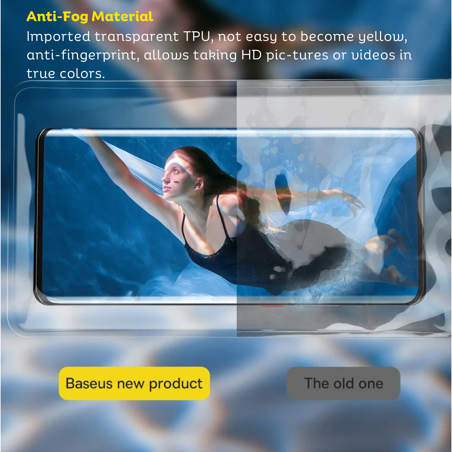 Anti-fog Phone Case for Travel - For IPhone ,Samsung ,Xiaomi