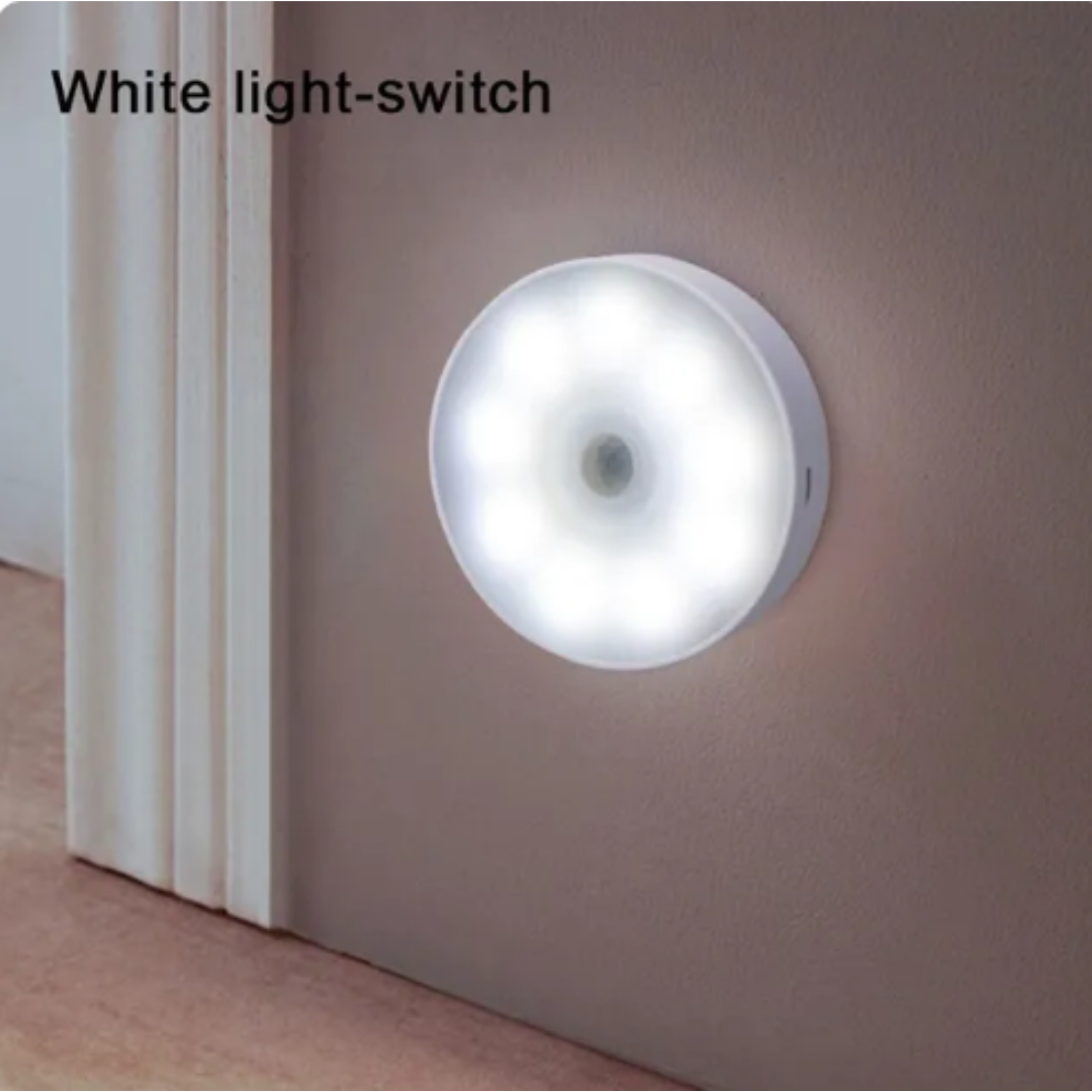 LED Intelligent Human Induction Night Lamp USB Charging Light