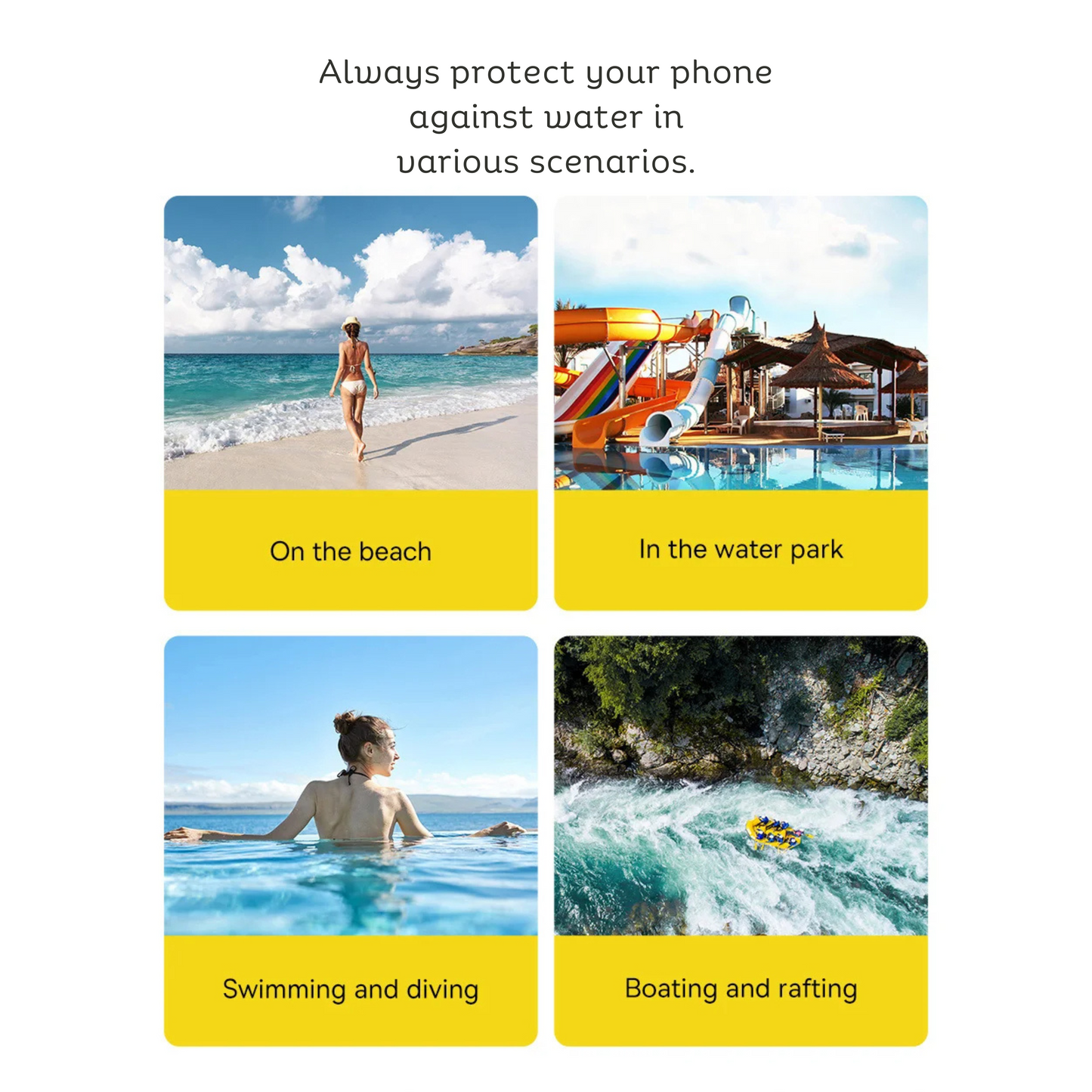 Anti-fog Phone Case for Travel - For IPhone ,Samsung ,Xiaomi