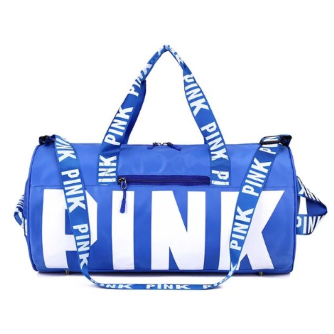 Men's and women's cross-border PINK travel sports printed shoulder bag