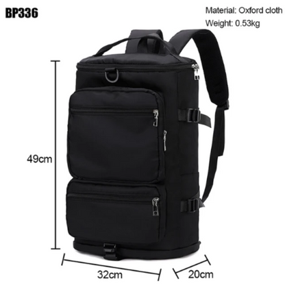 Women's shoulder travel backpack