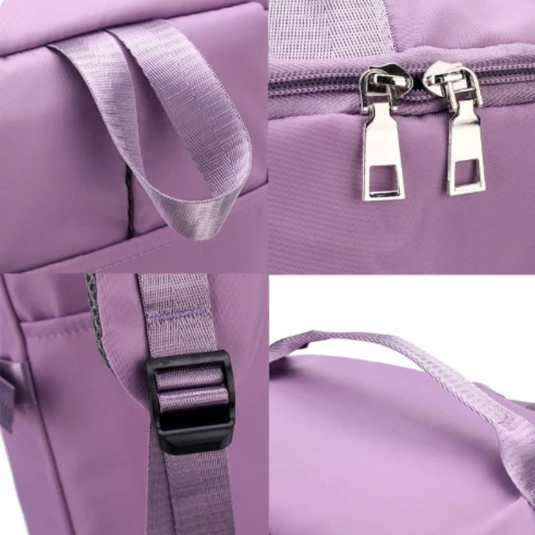 Women's shoulder travel backpack