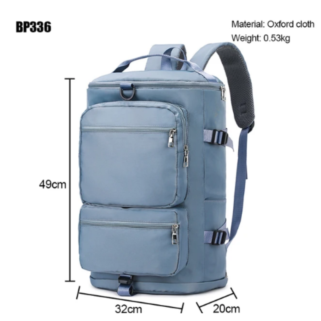 Women's shoulder travel backpack