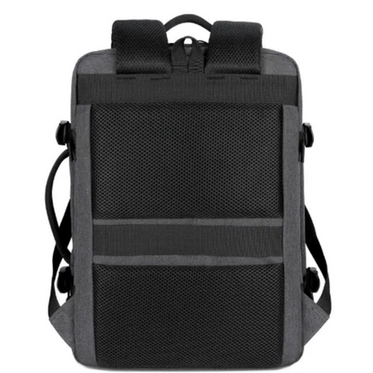 Classic travel backpack for men with USB and waterproof compartment
