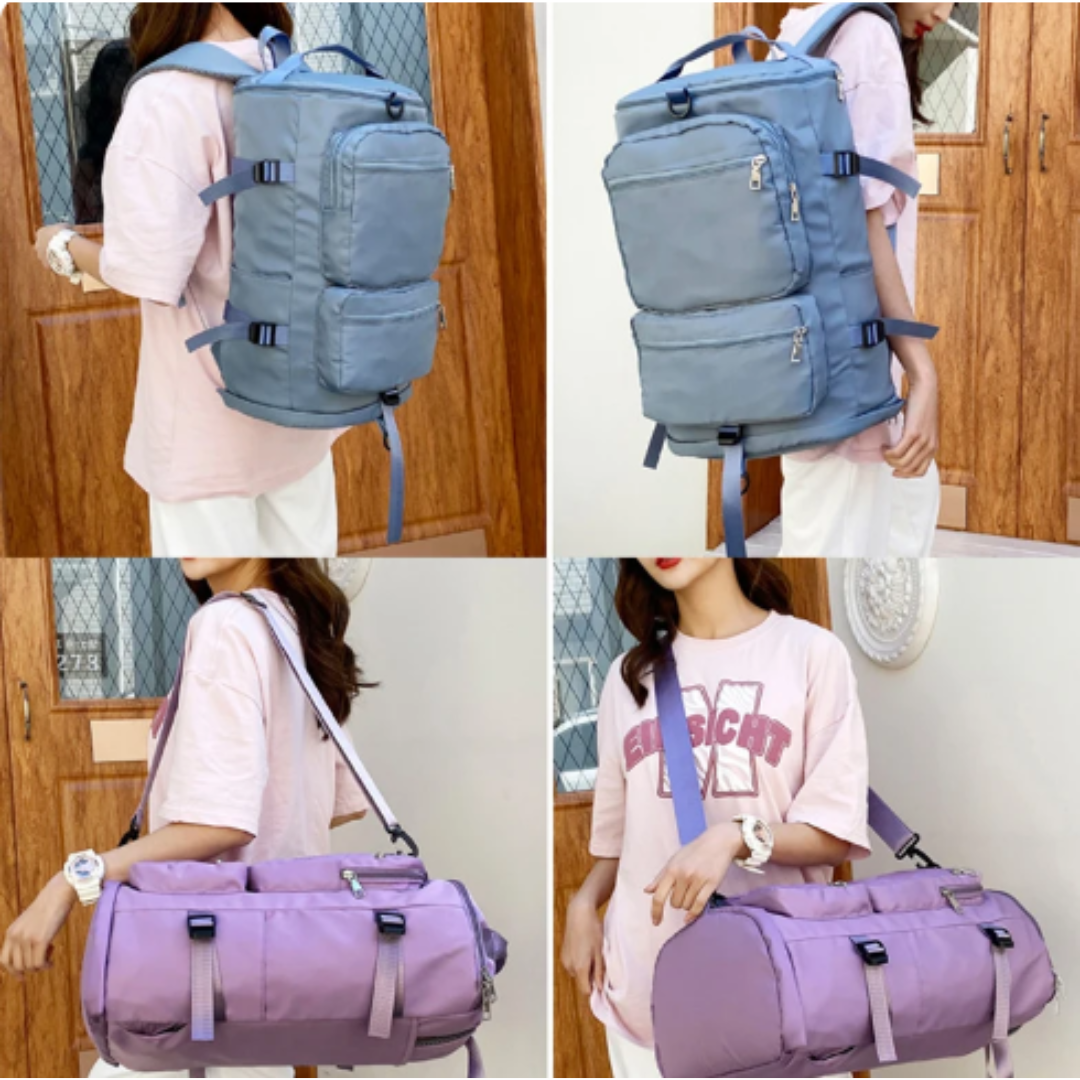 Women's shoulder travel backpack